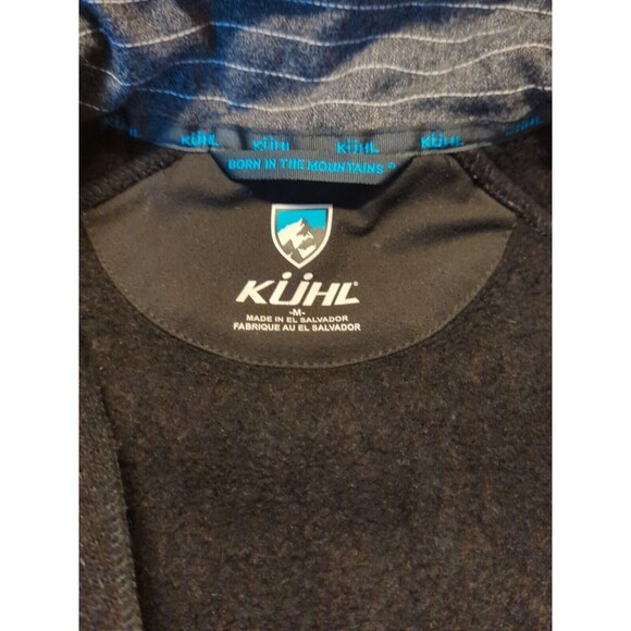 Kuhl Aurora Fleece Jacket Womens Medium Black Full Zip High Neck Outdoor - Picture 4 of 6